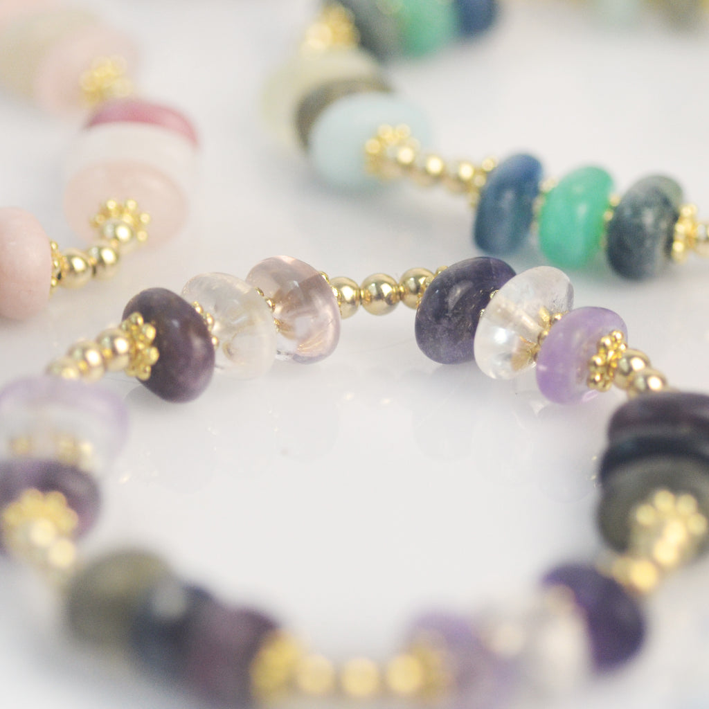 Gorgeous Crystals & Gold Bracelet - Dreaming Blend