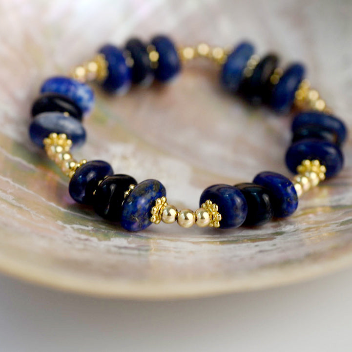 Gorgeous Crystals & Gold Bracelet - Truth Blend